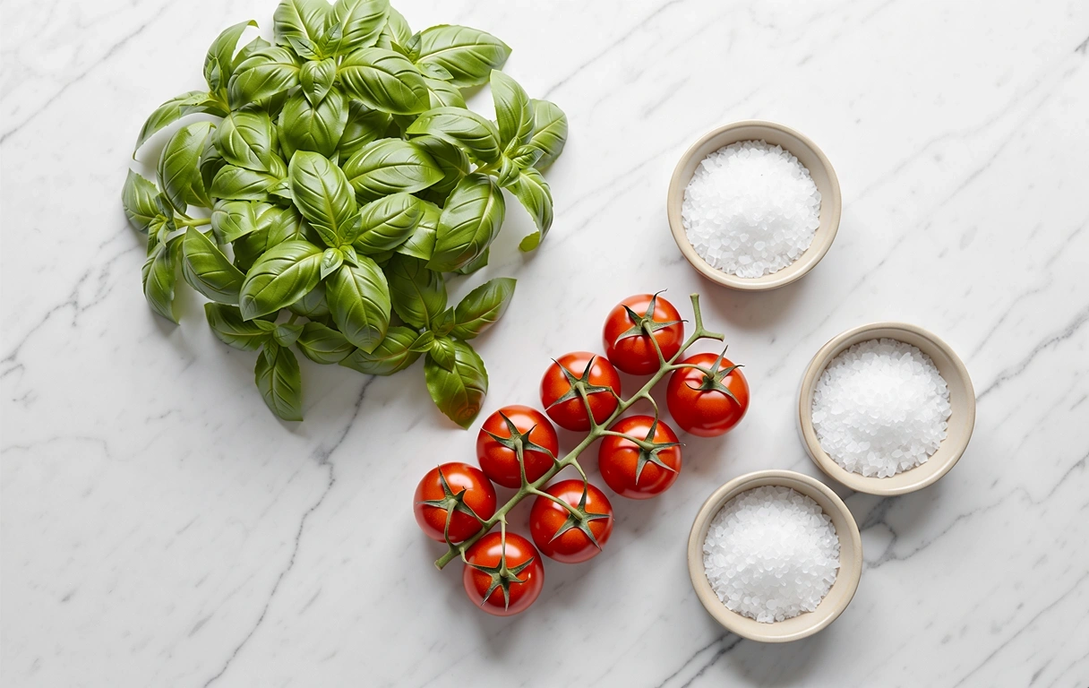 Fresh ingredients for balance